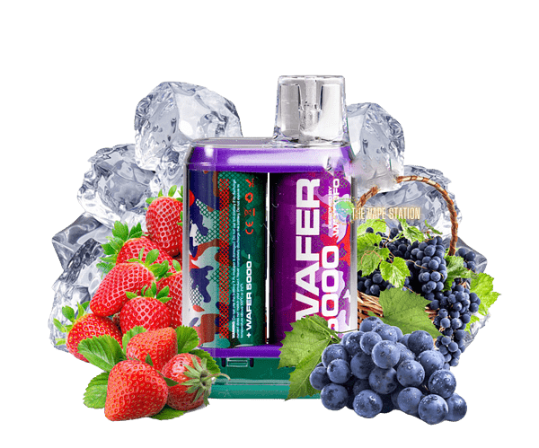 Wotofo Wafer Strawberry Grape 5000 Hơi - Loại Pod Dùng một Lần Sạc Được the vape station