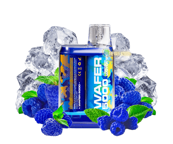 Wotofo-Wafer-Blue-Razz-Ice-5000-Hơi-Loại Pod-Dùng-một-Lần-Sạc-Được-the-vape-station
