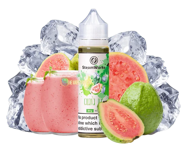 SteamWorks-Guava-Ice-60ml-(Ổi-lạnh)