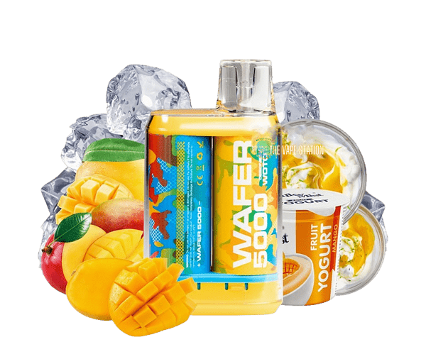 Wotofo-Wafer-Mango-Yogurt-5000-Hơi-Loại Pod-Dùng-một-Lần-Sạc-Được-the-vape-station