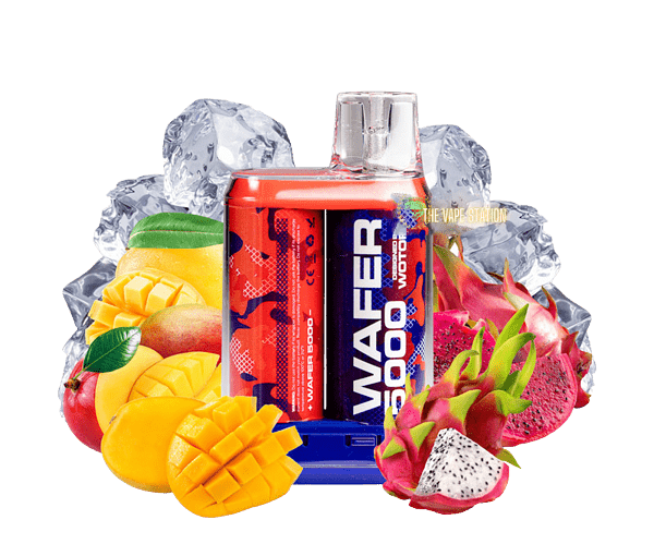 Wotofo-Wafer-Mango-Dragon-Fruit-5000-Hơi-Loại Pod-Dùng-một-Lần-Sạc-Đượcthe-vape-station
