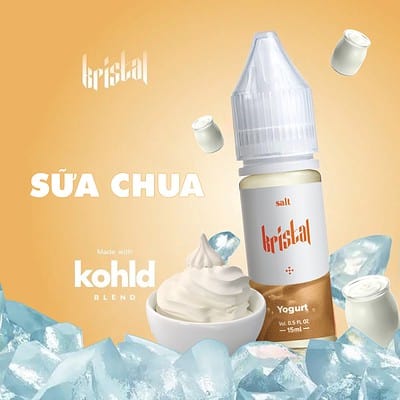 Kardinal Kristal Salt Nic 15ml – Hương Sữa Chua Tuyệt Hảo