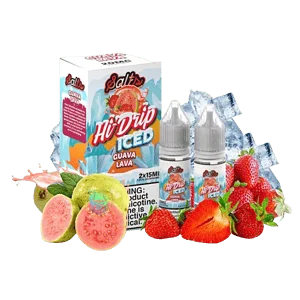 Hi Drip Guava Lava Salt Nic 30ML - Ổi Dâu Lạnh Tuyệt Hảo