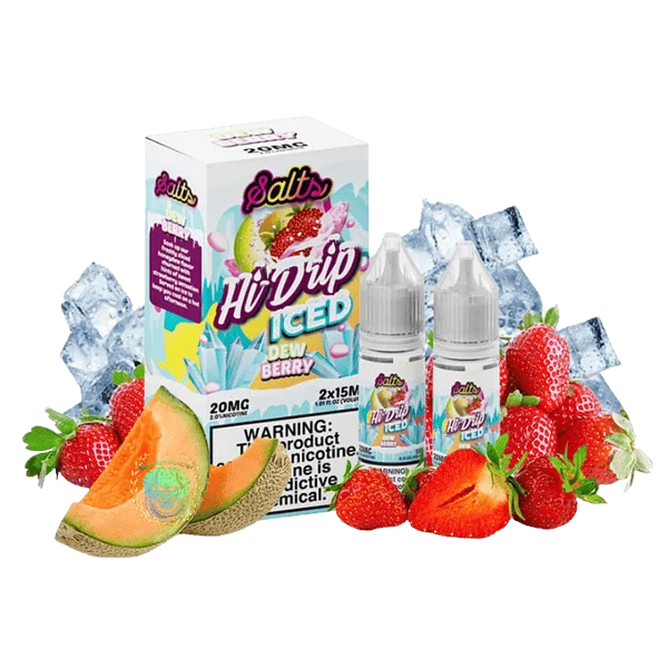 Hi Drip Honeydew Strawberry Salt Nic 30ML – Dưa Gang Dâu Lạnh