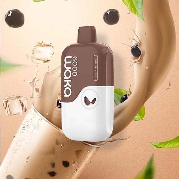Relx MB6000 WAKA SoMatch Thai Milk Tea- Trà Sữa Thái Lạnh - Pod 1 Lần Sạc- 6000 Hơi