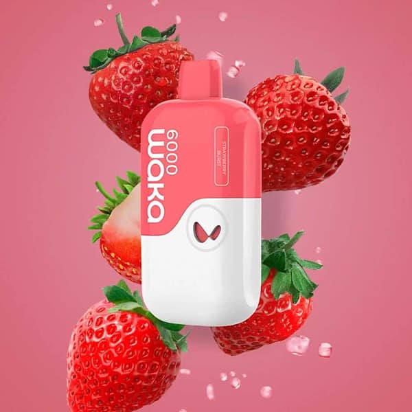Relx MB6000 WAKA SoMatch Strawberry Burst- Dâu Lạnh - Pod 1 Lần Sạc