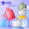 Relx MB6000 WAKA SoMatch Thai Milk Tea- Trà Sữa Thái Lạnh - Pod 1 Lần Sạc- 6000 Hơi
