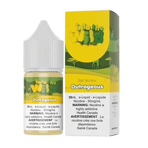 Tinh Dầu Salt Nicotine INTO THE WILD – OUTRAGEOUS ( Xoài Lạnh) 30ml/30mg