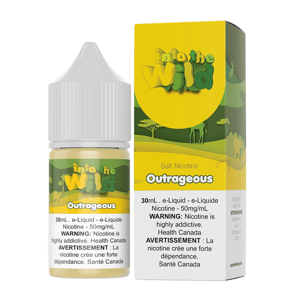 Tinh Dầu Salt Nicotine INTO THE WILD – OUTRAGEOUS ( Xoài Lạnh) 30ml/30mg