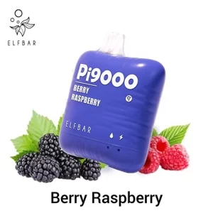ELFBAR PI9000 5% - Berry Rasberry- Vị Mâm Xôi Và Quả Mọng