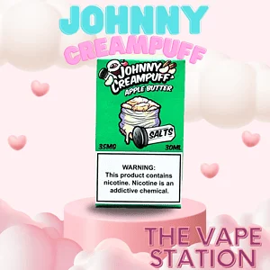 Tinh Dầu JOHNNY CREAMPUFF Salt – APPLE BUTTER– Vị Su Kem Bơ Táo
