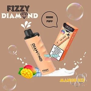Fizzy Diamond 10000 puff 5% - Mango Ice - Vị Xoài Lạnh