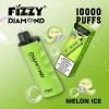 Fizzy Diamond 10000 puff 5% - Melon Ice - Vị Dưa Gang Lạnh