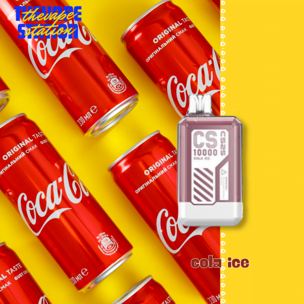 CS25 10000 puff 3% – Cola Ice– Vị Cocacola Lạnh