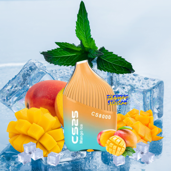 CS25 8000 puff 5% – Mango Ice – Vị Xoài Lạnh