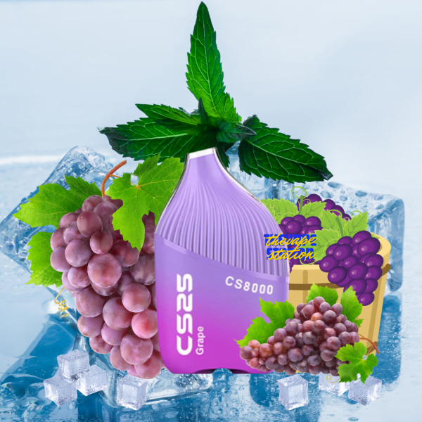 CS25 8000 puff 5% – Grape – Vị Nho Lạnh