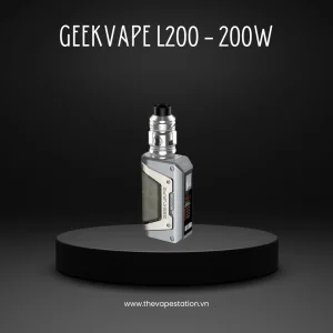 GeekVape Aegis Legend 2(L200) Kit 200W - Silver - Màu Xám Bạc