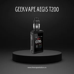 GeekVape Aegis T200 Kit 200W - Black - Màu Đen Tinh Tế