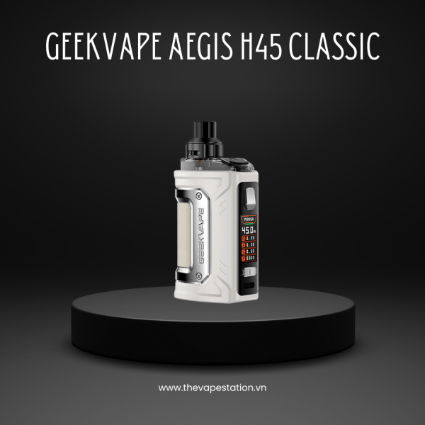 GeekVape Aegis H45 Classic Kit 45W - Grey - Vape Pod Chính Hãng