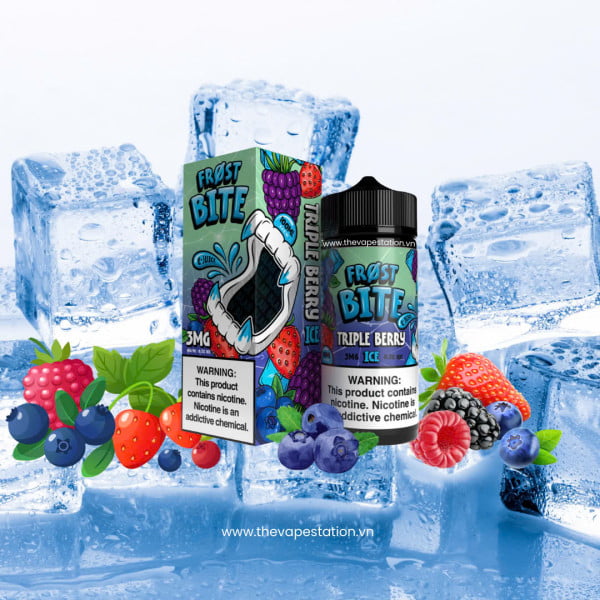 Tinh Dầu Frost Bite – Triple Berry- Vị Quả Mọng 3mg/6mg