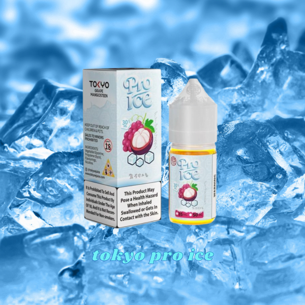 Tinh Dầu Tokyo Pro Ice – Mangosteen Grape- Vị Măng Cụt Nho Lạnh 35mg/50mg