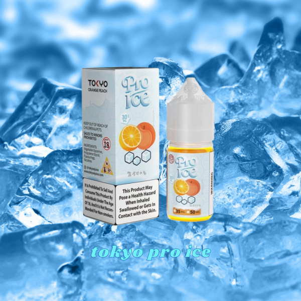 Tinh Dầu Tokyo Pro Ice – Orange Peach- Vị Đào Cam Lạnh 35mg/50mg
