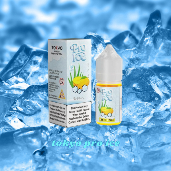 Tinh Dầu Tokyo Pro Ice – Mango Pineapple Vera- Vị Xoài Dứa Lạnh 35mg/50mg