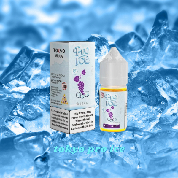 Tinh Dầu Tokyo Pro Ice - Grape- Vị Nho Lạnh 35mg/50mg