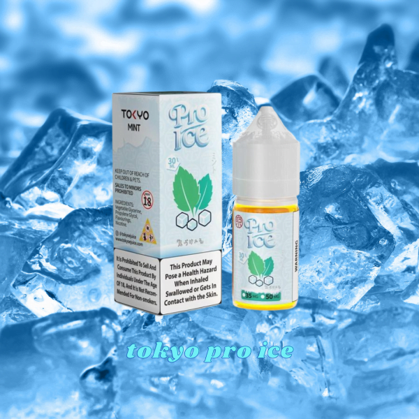 Tinh Dầu Tokyo Pro Ice - Mint Iced- Vị Bạc Hà Lạnh 35mg/50mg