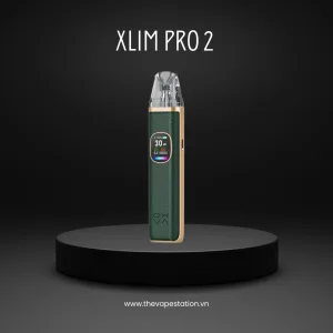 OXVA Xlim Pro 2 30W – Green Python – Màu Xanh Lá Bọc Da Rắn