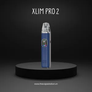 OXVA Xlim Pro 2 30W – Blue Python – Màu Xanh Navy Bọc Da